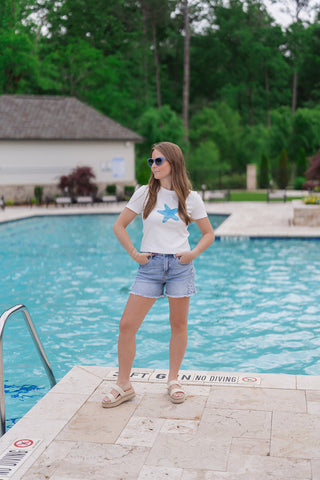 Pacific Pearl Tee - barndoorboutiquetn