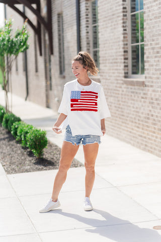 Stars & Stripes Tee - barndoorboutiquetn