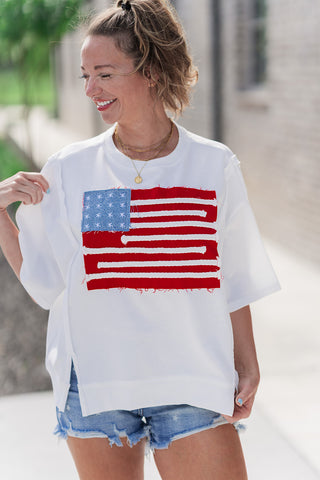 Stars & Stripes Tee - barndoorboutiquetn