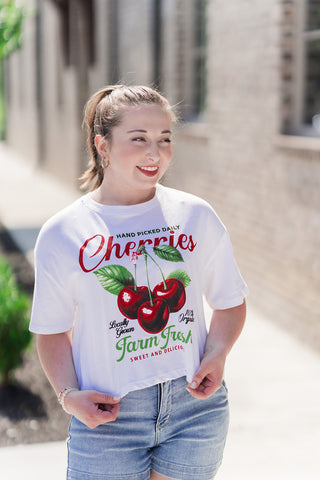 Farm Fresh Crop Top - barndoorboutiquetn