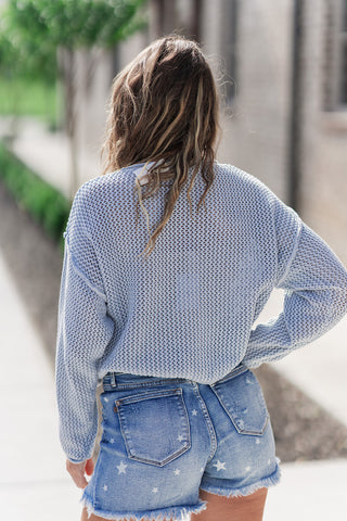 Flyin' High Knit Top - barndoorboutiquetn