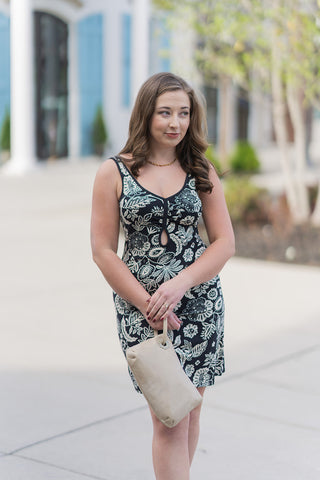 Z Supply Hallie Luz Floral Mini Dress - barndoorboutiquetn