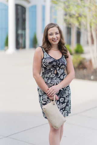 Z Supply Hallie Luz Floral Mini Dress - barndoorboutiquetn