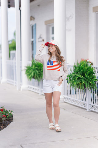 Pier Side Petal Shorts - barndoorboutiquetn