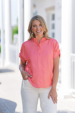 Sun-Kissed Sorbet Top - barndoorboutiquetn
