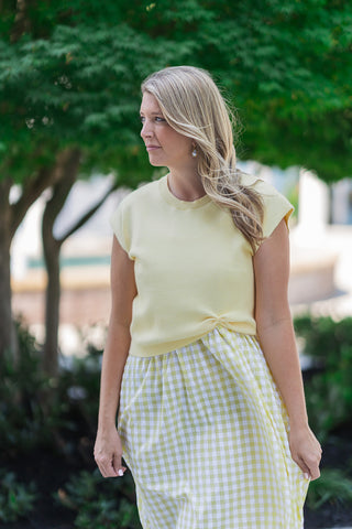 One-and-Done Lemonade Maxi Dress - barndoorboutiquetn