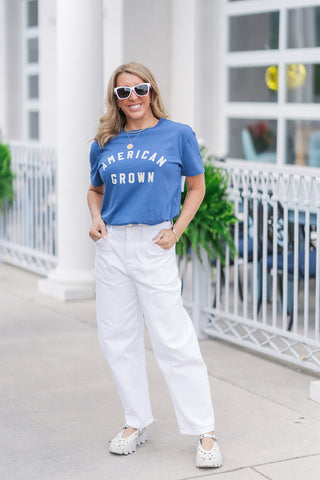 Z Supply American Grown Boyfriend Tee - barndoorboutiquetn