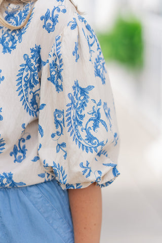 Victorian Vista Blouse - barndoorboutiquetn