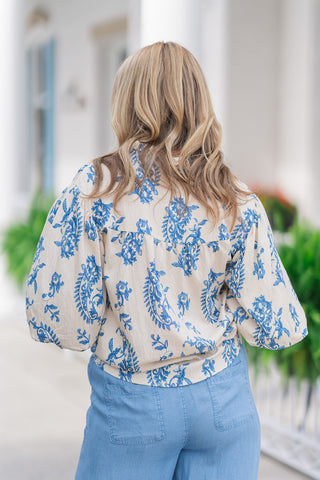 Victorian Vista Blouse - barndoorboutiquetn