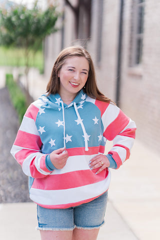Simply Southern American Flag Hoodie