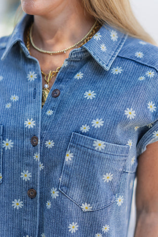 Oops-a-Daisy Mini Dress - barndoorboutiquetn