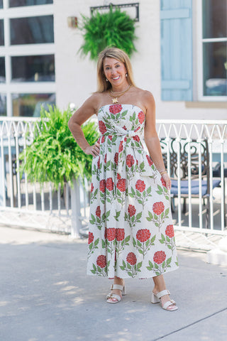 Monet’s Muse Midi Dress - barndoorboutiquetn