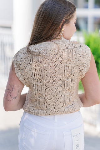Sundance Ruffle Knit Top - barndoorboutiquetn