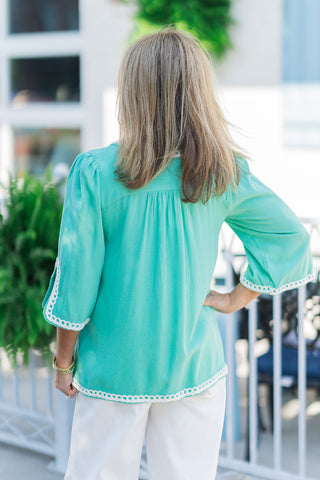 The Santorini Sun-Drenched Top - barndoorboutiquetn