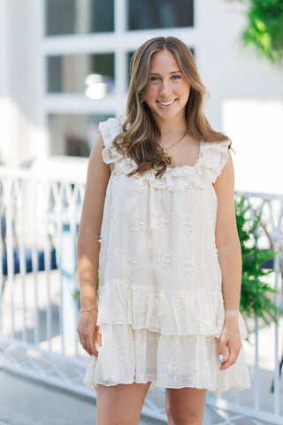 Amélie Tiered Mini Dress - barndoorboutiquetn