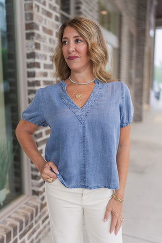 Dear John Chaya Top - barndoorboutiquetn