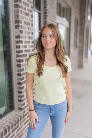 Dear John Lemonade Essential Tee - barndoorboutiquetn