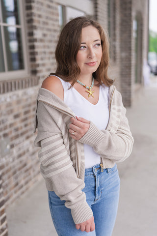Z Supply Kovac Sweater Jacket - barndoorboutiquetn