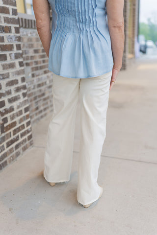 Dear John Fiona Cream Jeans - barndoorboutiquetn