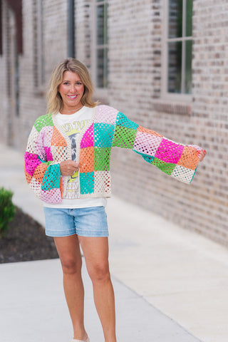 Summer Sunset Cardi - barndoorboutiquetn