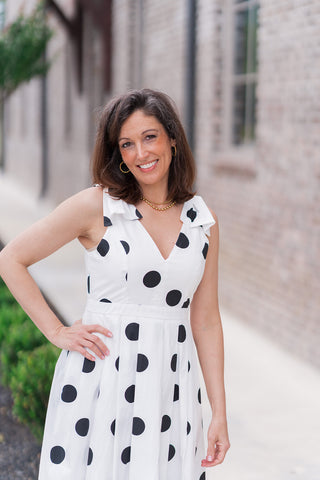 Midnight In Paris Midi Dress - barndoorboutiquetn