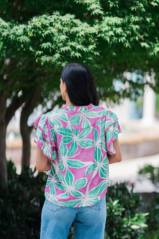 Passionfruit Parfait Blouse - barndoorboutiquetn