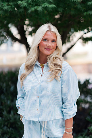 Skyline Linen Top - barndoorboutiquetn