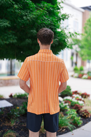 TN Vols Western Performance Polo - barndoorboutiquetn