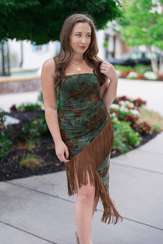 Marquee Midnight Strapless Dress - barndoorboutiquetn