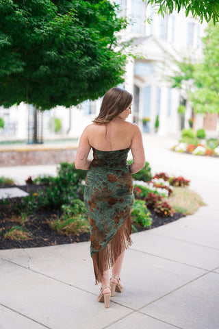 Marquee Midnight Strapless Dress - barndoorboutiquetn