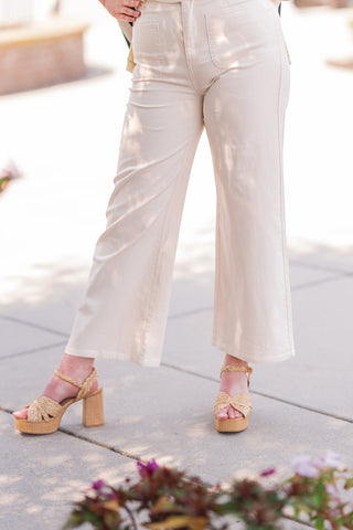 Teddy Wide Leg Pants - barndoorboutiquetn