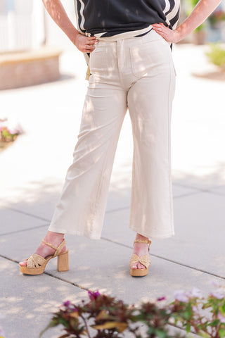 Teddy Wide Leg Pants - barndoorboutiquetn