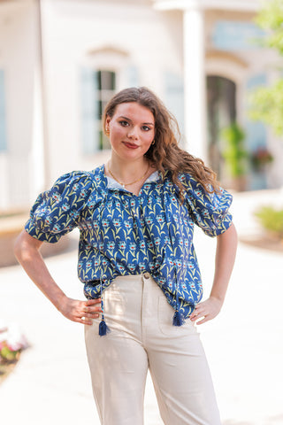 Dandelion Dreams Blouse - barndoorboutiquetn