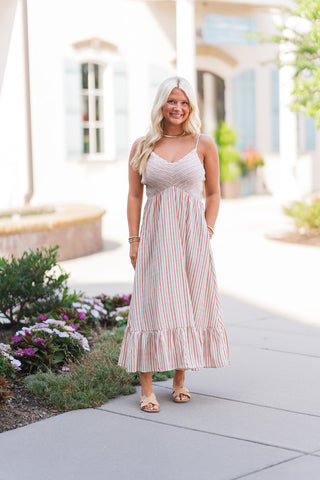 Summer Breeze Midi Dress - barndoorboutiquetn