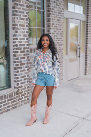 Southern Belle Blouse - barndoorboutiquetn