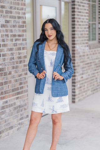 Bluebell Blazer - barndoorboutiquetn