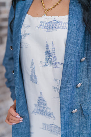 Bluebell Blazer - barndoorboutiquetn