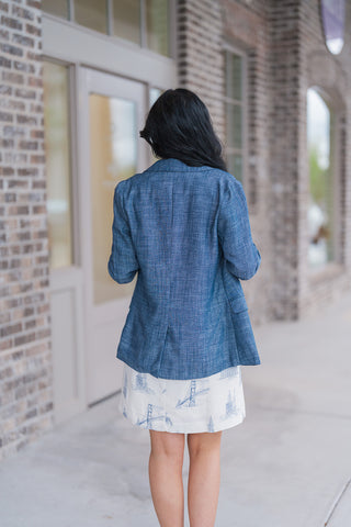 Bluebell Blazer - barndoorboutiquetn