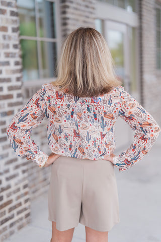 Giddy Up Button Up - barndoorboutiquetn
