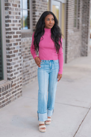 Risen Dahlia Wide Leg Jeans - barndoorboutiquetn