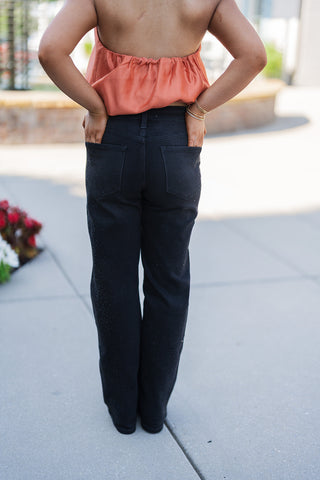 Midnight Stardust Denim - barndoorboutiquetn
