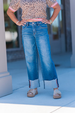 Risen Sundown Cuffed Jeans