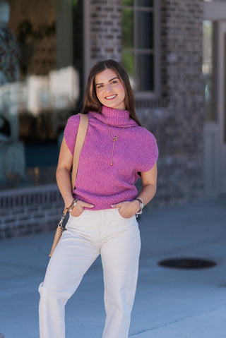 Plush Cowl Neck Tank