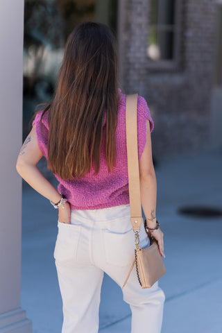 Plush Cowl Neck Tank