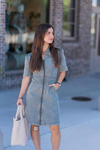 Urban Utility Mini Dress