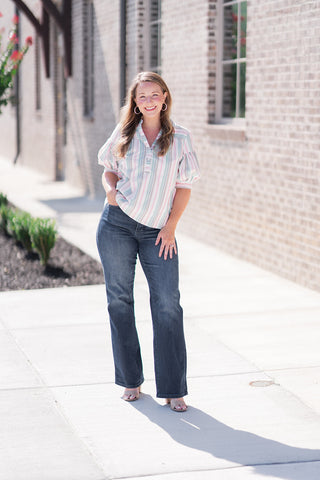 Judy Blue Classic Straight Jeans - barndoorboutiquetn