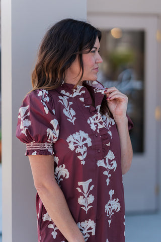 Crimson Rose Dress - barndoorboutiquetn