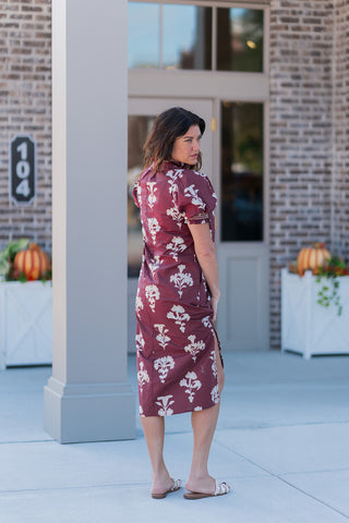 Crimson Rose Dress - barndoorboutiquetn