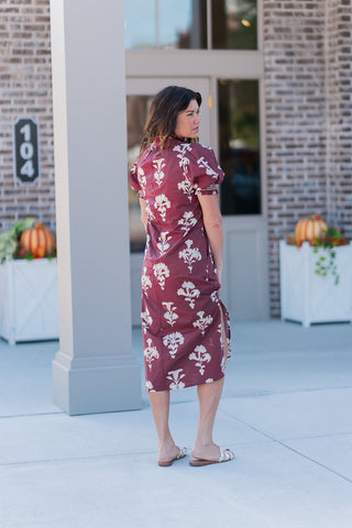 Crimson Rose Dress - barndoorboutiquetn