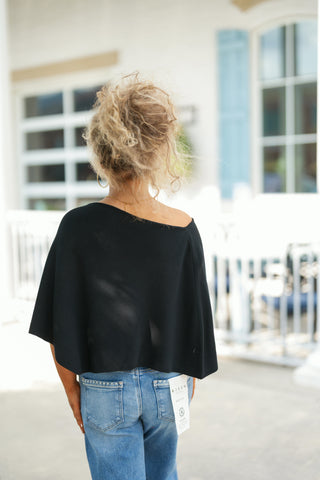 Casual Luxe Poncho - barndoorboutiquetn